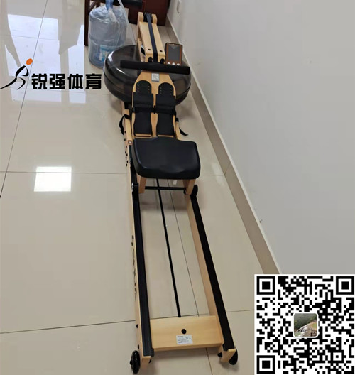 淄博某小区业主在williamhill选购的划船机